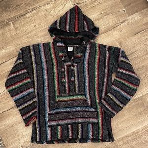 Mexican Sweater/Pancho Size Small